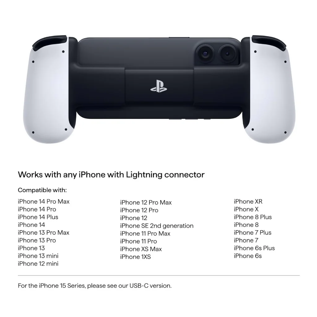 BackBone One Mobile Gaming Contoller for iPhone Playstation - Imagen 5