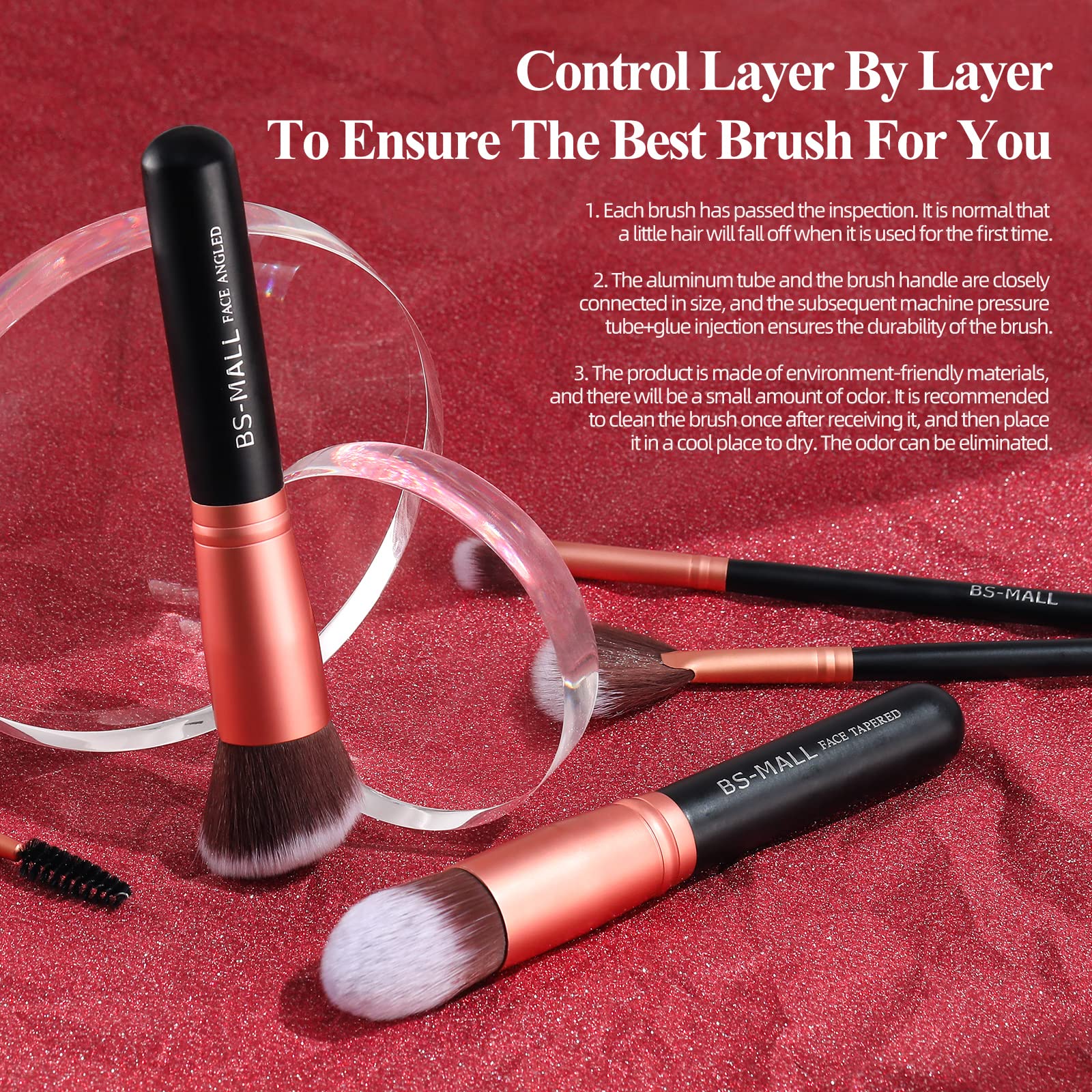 Brochas de Maquillaje BS-MALL Premium - Imagen 9
