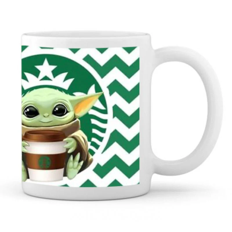 Taza blanca de 11 onzas personalizada. - Imagen 3