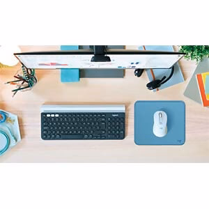 Logitech Mouse Pad Studio Serie Blue Grey - Imagen 4