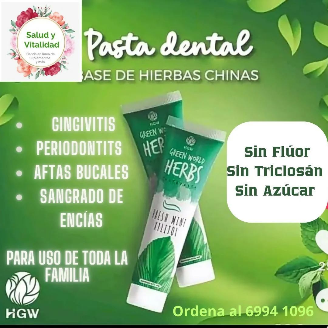 Pasta Herbal HERBS TOORHPASTE - Imagen 2