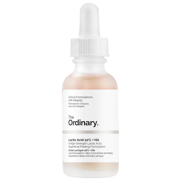 The Ordinary Lactic Acid 10% + HA 2% Exfoliating Serum