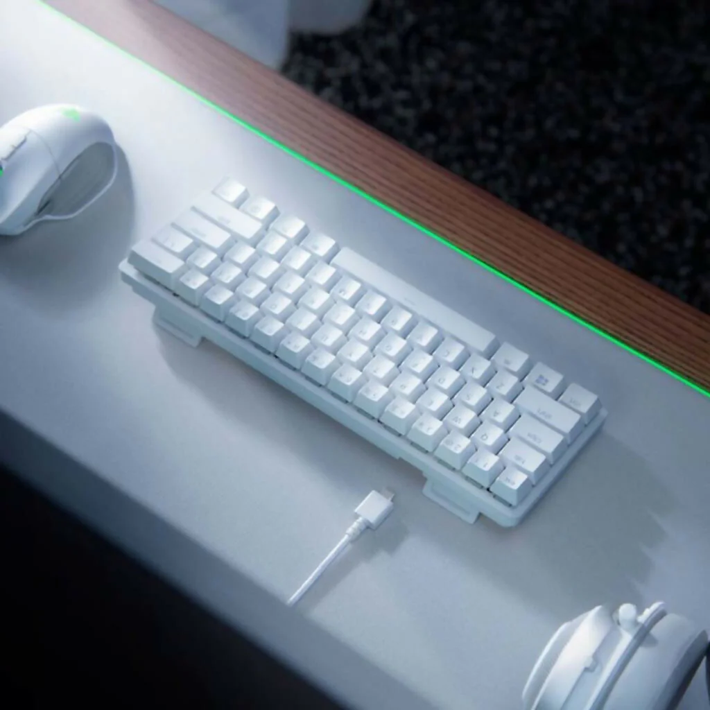 Razer Huntsman Mini Opctical Keyboard Mercury - Imagen 5